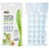 310990 Пакеты для льда с гидроклапаном, 196 кубиков Рыжий кот