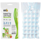 310990 Пакеты для льда с гидроклапаном, 196 кубиков Рыжий кот 310990 Пакеты для льда с гидроклапаном, 196 кубиков Рыжий кот