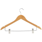 311306 Вешалка деревянная с клипсами 'Рыжий кот'