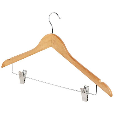 311306 Вешалка деревянная с клипсами 'Рыжий кот'-1