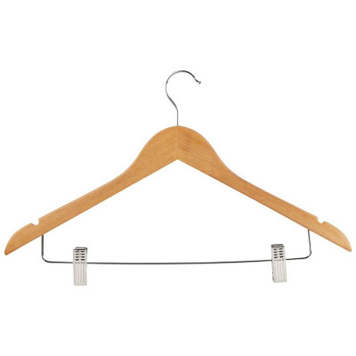 311306 Вешалка деревянная с клипсами 'Рыжий кот'