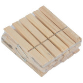 311378 Набор прищепок деревянных 12шт