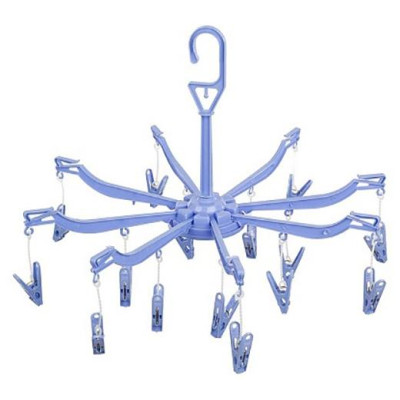 311379 Вешалка для сушки мелочей 'Рыжий кот' 16 прищепок