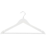 311388 Вешалка деревянная с перекладиной 'Рыжий кот' цвет белый