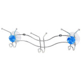 311460 Вешалка с 3-мя крючками 'Бриллиант синий' W4220A 'Рыжий кот'