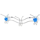 311460 Вешалка с 3-мя крючками 'Бриллиант синий' W4220A 'Рыжий кот'