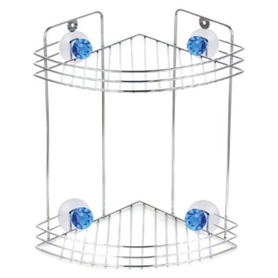 311466 Полка угловая двухьярусная 'Бриллиант синий' W2672 'Рыжий кот'