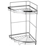 312067 Полка угловая двухъярусная COZY-CR-2 'Рыжий кот'