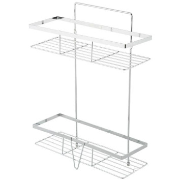 312069 Полка двухъярусная подвесная COZY-CR-4 30х11х40см 'Рыжий кот'