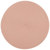 312364 Салфетка сервировочная плетеная PPW-02 d38см 'Рыжий кот' пыльная роза 312364 Салфетка сервировочная плетеная PPW-02 d38см 'Рыжий кот' пыльная роза