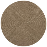 312365 Салфетка сервировочная плетеная PPW-03 d38см 'Рыжий кот' бронза