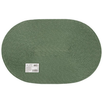 312368 Салфетка сервировочная плетеная PPW-04, 30х45см (овал) 'Рыжий кот'-2