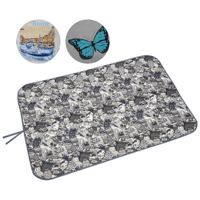 312529 Коврик для глажки 110х75см Рыжий кот