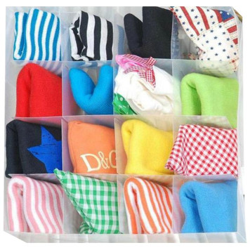 312554 Коробка для белья PSB-03/16 'Рыжий кот'