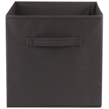 312627 Короб раскладной с ручкой 'Рыжий кот' (31х31х31см) черный-1