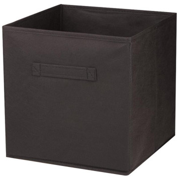 312627 Короб раскладной с ручкой 'Рыжий кот' (31х31х31см) черный