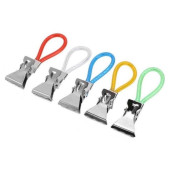 985957 Набор прищепок для полотенец, 5шт в наборе Mollete-5R (нерж. сталь) 985957 Набор прищепок для полотенец, 5шт в наборе Mollete-5R (нерж. сталь)