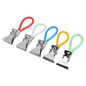 985957 Набор прищепок для полотенец, 5шт в наборе Mollete-5R (нерж. сталь)