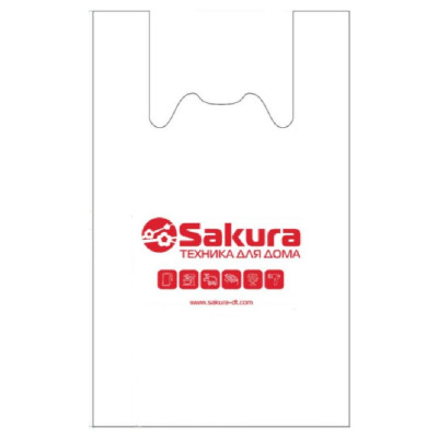 Пакет майка Sakura 54*35 20мкм (50шт в упак)