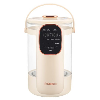 Термопот SA-1375W Premium 3л стекл LCD сенсор
