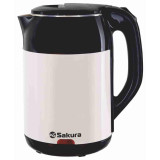 Чайник электр SA-2168BW (1.8) черн/бел