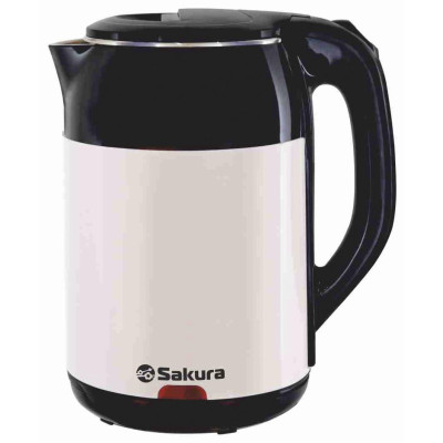 Чайник электр SA-2168BW (1.8) черн/бел