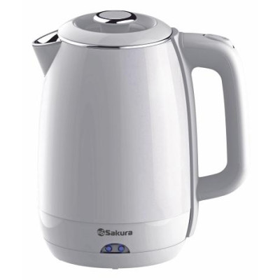 Чайник электр SA-2180W (1.8) бел д
