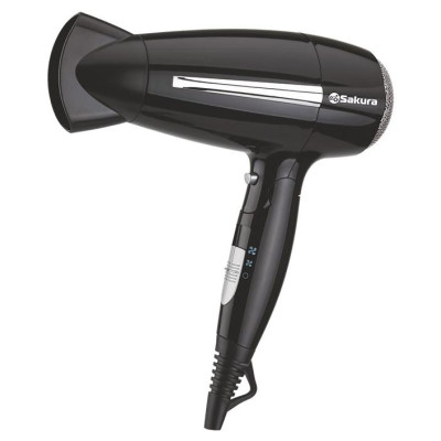 Фен электро SA-4042BK 2000-2200Вт 3 температуры нагрева, 2 скор.