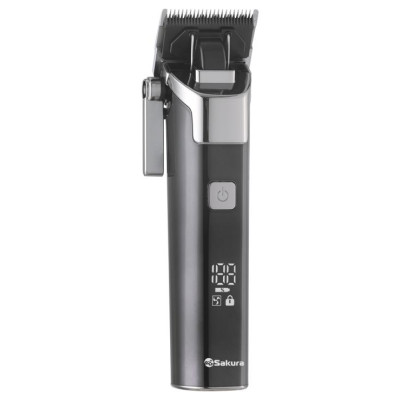 Машинка д/стрижки SA-5182BK Professional LED дисплей Li-Ion аккум USB 3-13 мм-1
