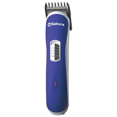 Триммер электр SA-5526BL 3мм нас аккум Soft Touch