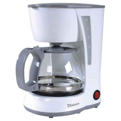 Кофеварка SA-6107W 600мл кап