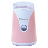 Кофемолка SA-6157P 150Вт 50гр бел/пудров