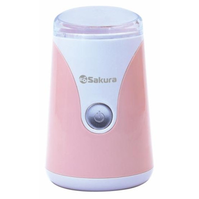 Кофемолка SA-6157P 150Вт 50гр бел/пудров