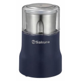 Кофемолка SA-6176BL 150Вт 50гр син