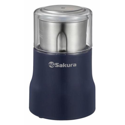 Кофемолка SA-6176BL 150Вт 50гр син