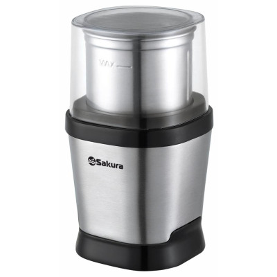 Кофемолка SA-6177S 250Вт 70гр сталь