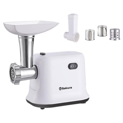 Мясорубка SA-6420SW 1500Вт реверс + компл нас