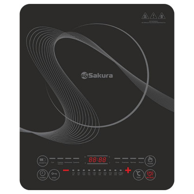 Плитка индукц SA-7155VS Premium 1конф 8реж ультра слим