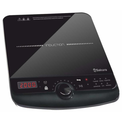 Плитка индукц SA-7163 Premium 1конф стеклокерамика