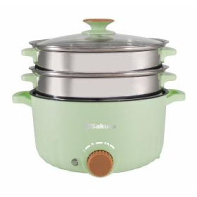 Пароварка SA-7220GR 8в1 2ч 1000Вт зелен