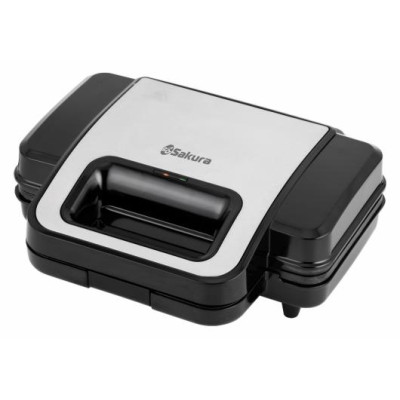 Вафельница SA-7425T 1000Вт антипригар покрытие