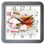 Часы настен Sakura3 A5 серый