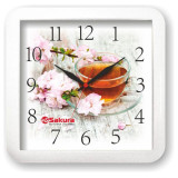 Часы настен Sakura3 A7 белый