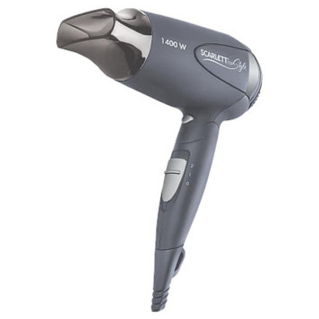 Фен SCARLETT SC-074 серый TOP STYLE