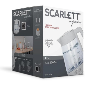 Чайник SCARLETT SC-EK 27 G104 гранит-8