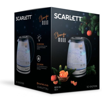 Чайник SCARLETT SC-EK 27 G36 ORANGE MOOD-4