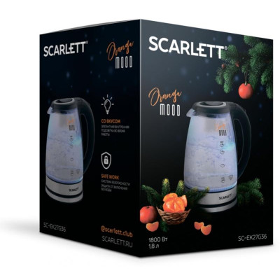 Чайник SCARLETT SC-EK 27 G36 ORANGE MOOD-4