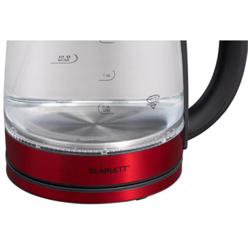 Чайник SCARLETT SC-EK 27 G65 красный-3