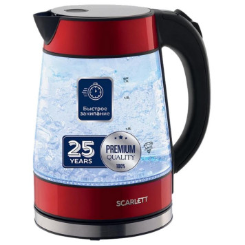 Чайник SCARLETT SC-EK 27 G79 красный
