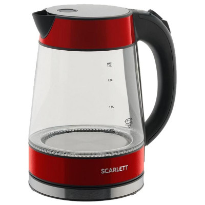 Чайник SCARLETT SC-EK 27 G79 красный-5